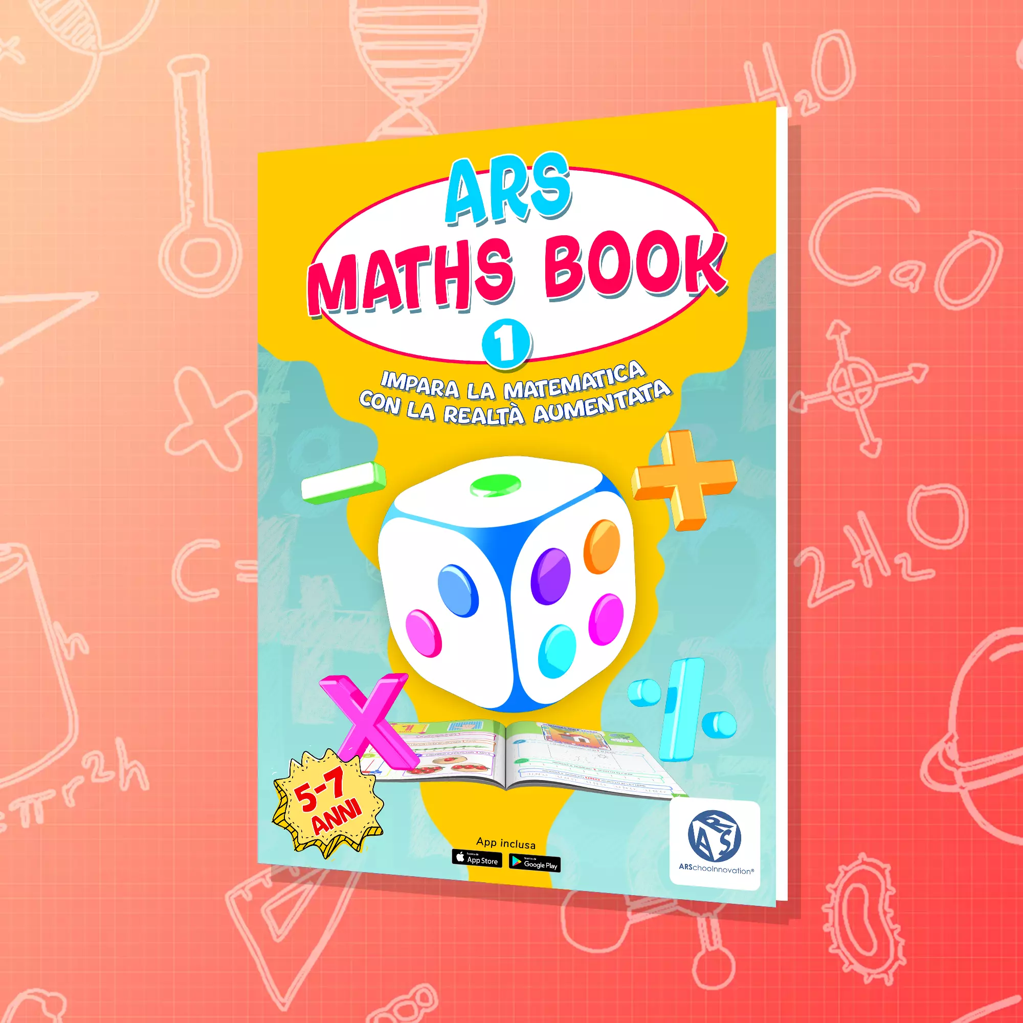 ARS Maths Book 1 Libro didattico e interattivo di Matematica